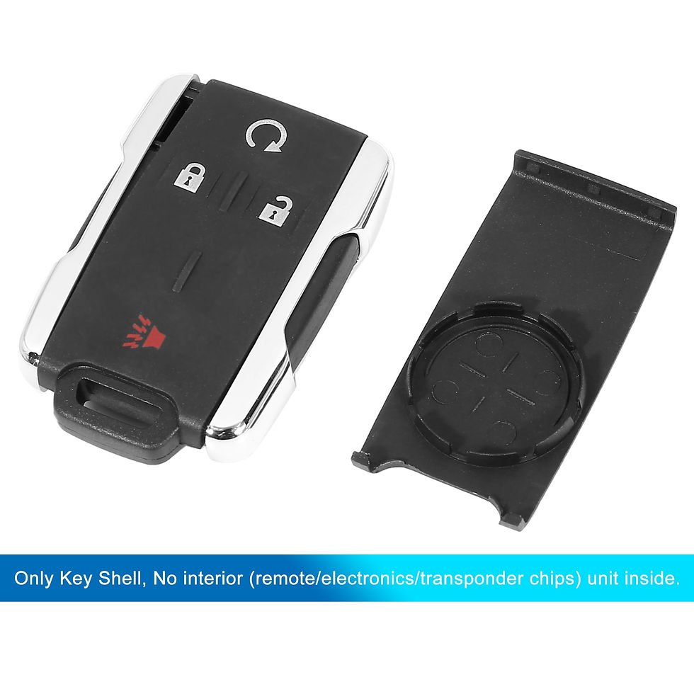 Thumbnail: Car Replacement Keyless Remote Key Fob Shell Case M3N-32337100 for Chevrole..