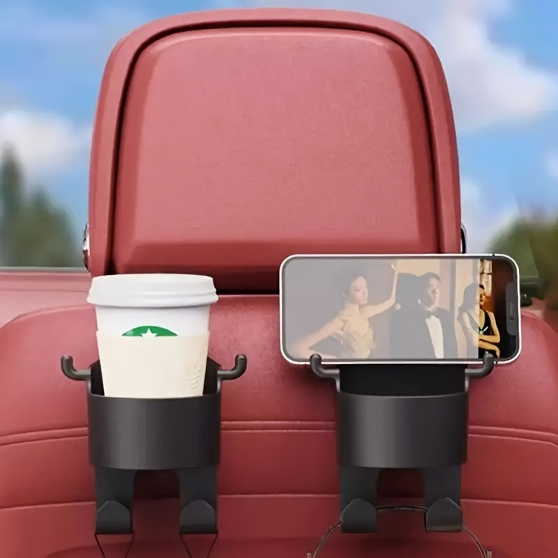 Thumbnail: Car Supplies Seat Back Storage Rack1/2Multifunctional cup holder storage box wit