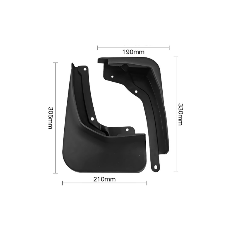 Thumbnail: 4pcs Mud Flaps for Volkswagen VW Taos Tharu 2018~2025 2019 Mudguards Splash Fend