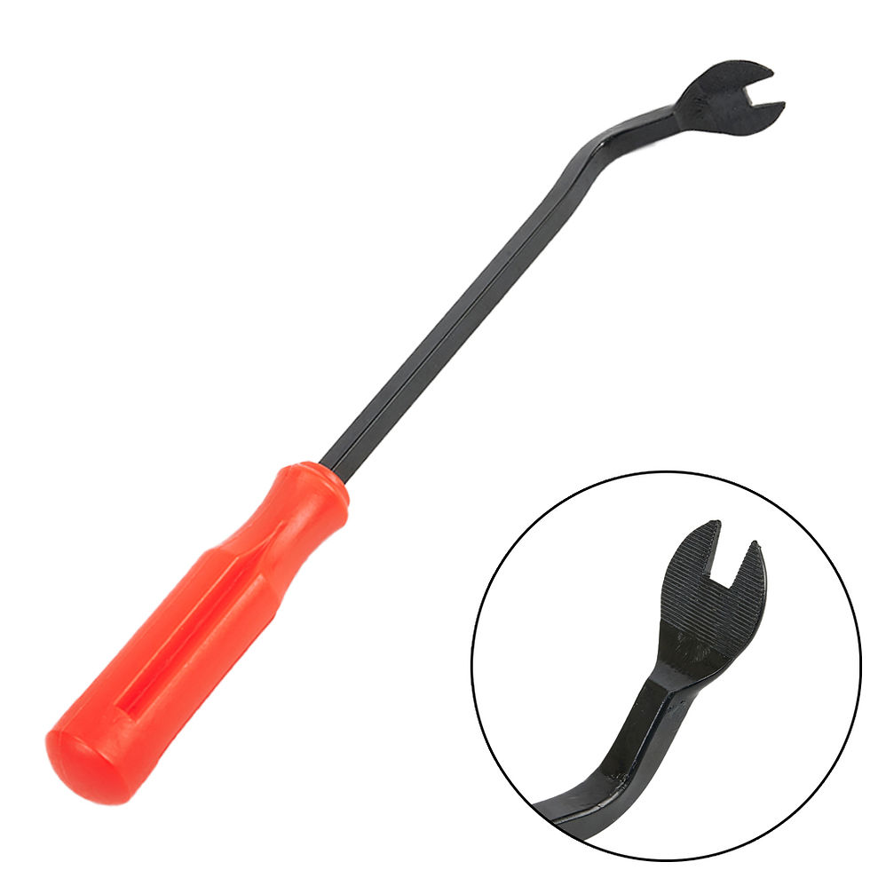 Thumbnail: Car Door Card Panel Trim Removal Tool For Staples Upholstery Retaining Clip Door