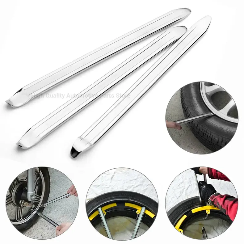 Car Tire Wrench Removal Tool Steel Spoon Tire Iron Rim Opener Lever Changer Car
