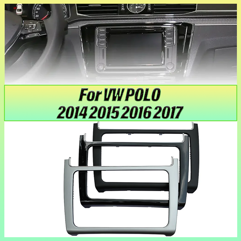 Thumbnail: For VW POLO 2014 2015 2016 2017 Car Radio Install Dash Panel Refitting Frame Kit