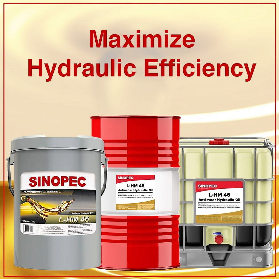 Thumbnail: AW 46 Premium Anti-wear Hydraulic Oil Fluid - 55 Gallon Drum (200L - 52.83 ..