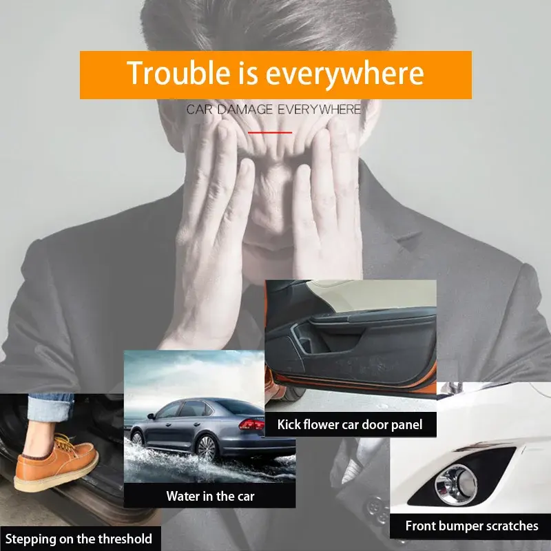 Thumbnail: Car Protective Film Anti-scratch Skin Waterproof Sticker For Polyurethane Film F