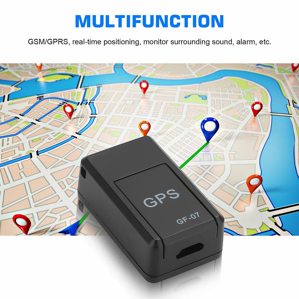Thumbnail: GPS Tracker with No Monthly Fee, Wireless Mini Portable Magnetic Tracker Hi..
