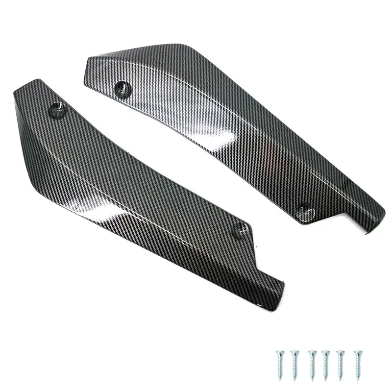 Thumbnail: Universal Car Front Rear Bumper Strip Lip Spoiler Diffuser Splitter Scratch Prot