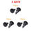 Thumbnail: 10/20pcs Fairing Panel Clips Plastic Screw Rivet Scrivet 6mm For Honda Motorcycl