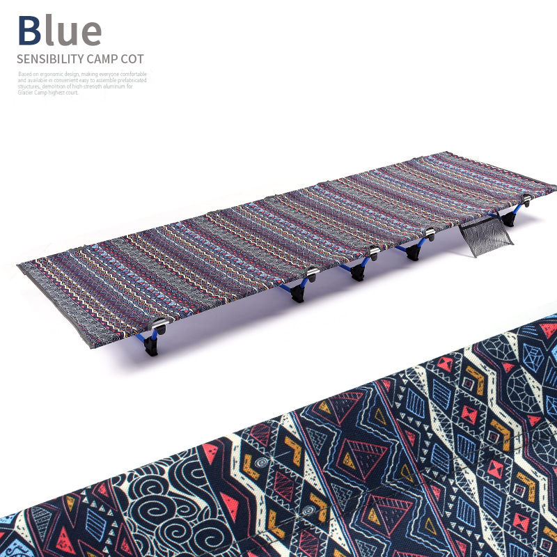 Thumbnail: Portable Camping Folding Bed Office Nap Camping Cot