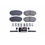 Thumbnail: Power Stop Front Z23 Evolution Carbon-Fiber Ceramic Brake Pads Z23-1258