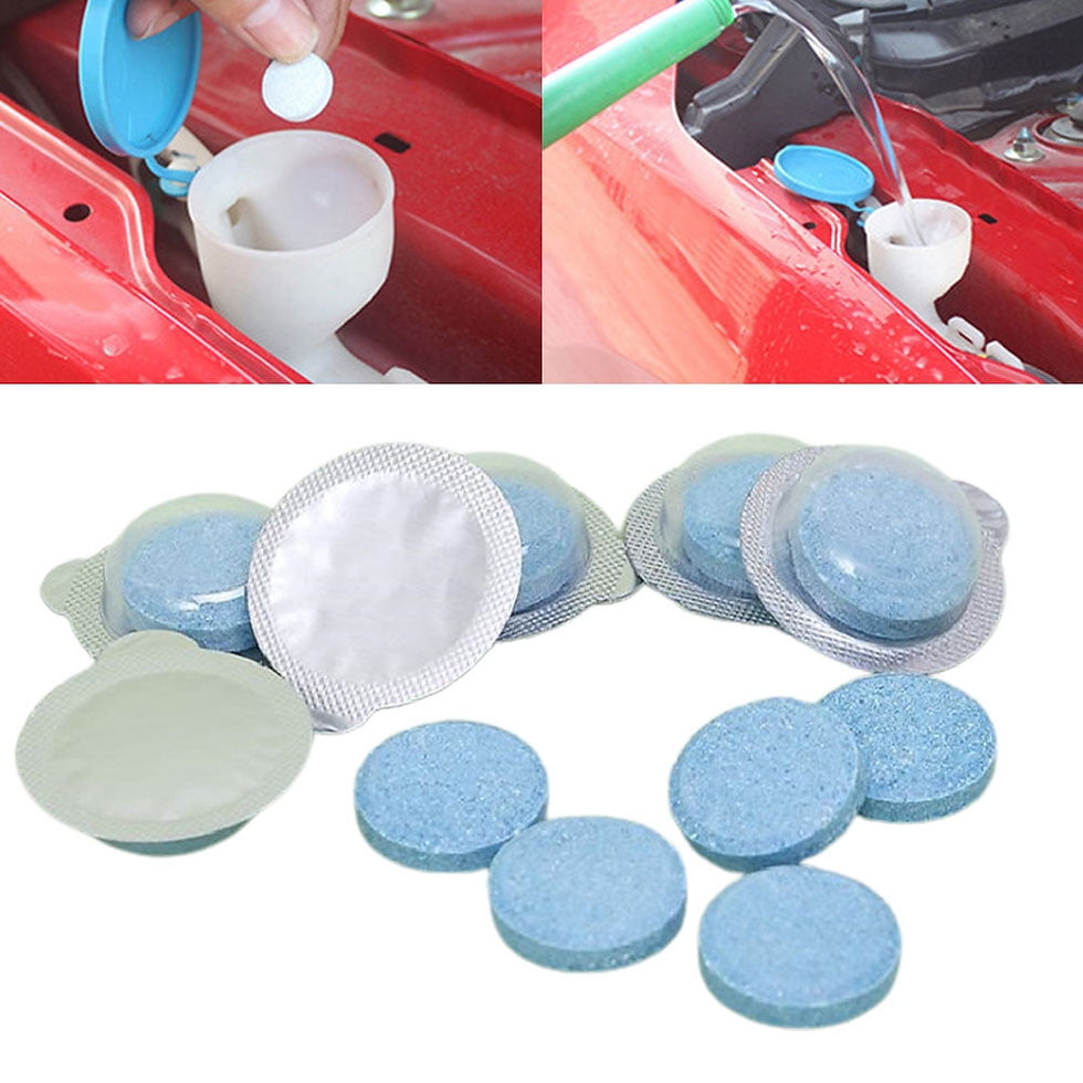 Thumbnail: FALYEE 1*Car Windshield Glass Cleaner Effervescent Solid Tablets Concentrat..