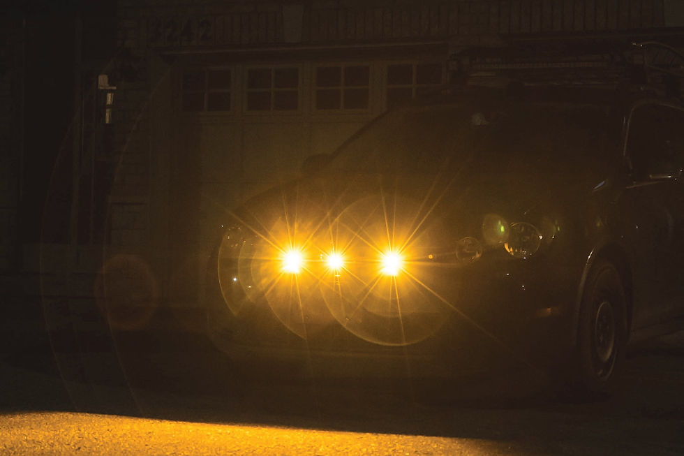 Thumbnail: Alpena PositionPodz Amber LED Position Indicating Light Pods, 12V, Model 77..