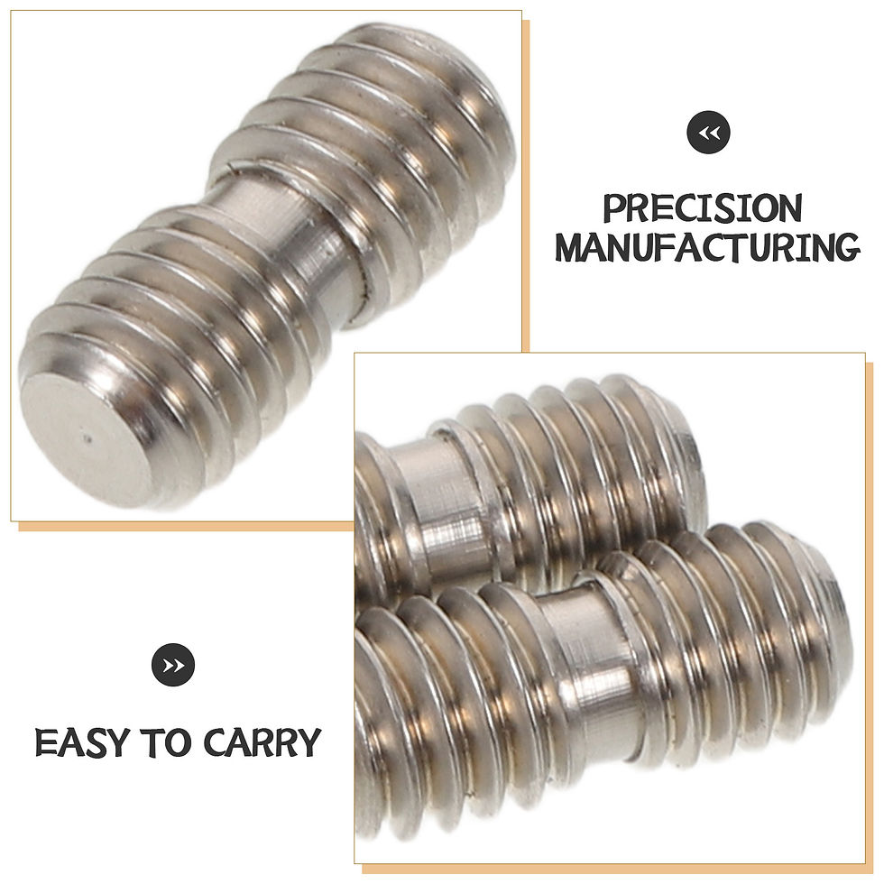 Thumbnail: 5pc M8 To 5/16 Hammer Tip Screw Adapter For Slide Hammer Body Dent Remover Tool