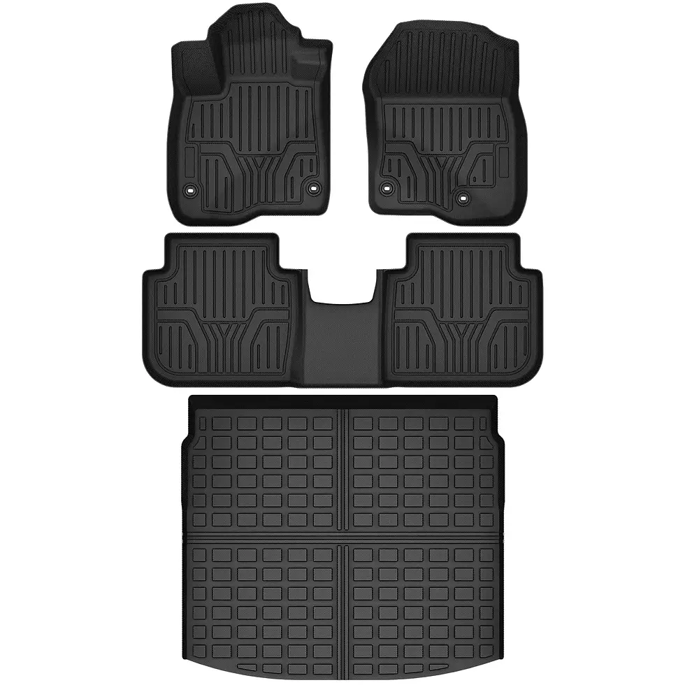 Thumbnail: Auto Drive Floor Mats Cargo Liner Full Set For 2023-2024 Honda CR-V CRV No-..