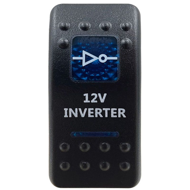 Thumbnail: 1pc Blue Rocker Switch Cover Only Replacing Cap For Car Marine Boat Truck Rocker