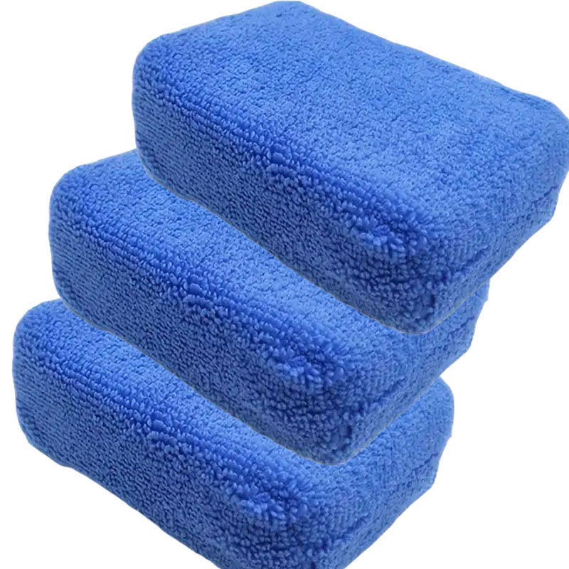 Thumbnail: 1/8Pcs Car Wax Applicator Pads Microfibre Polishing Sponges Soft Auto Detailing