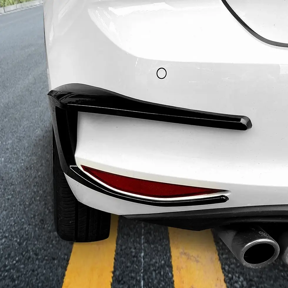 Thumbnail: For VW Golf 7 7.5 MK7 MK7.5 GTI R GTD R400 2013-2020 Rear Bumper Brake Lamp Spoi