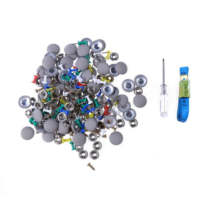 Thumbnail: 30/60Pcs Car Interior Roof Buckles Headliner Ceiling Cloth Fixing Screw Care Fab