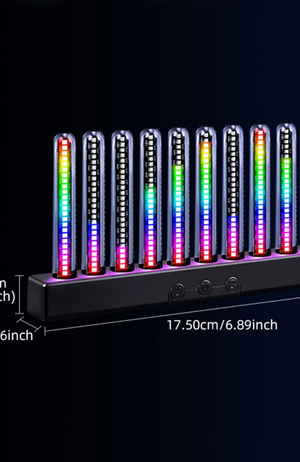 Thumbnail: Sound Control Pickup Light Dynamic Gradient RGB Ambient Light Universal Car Air