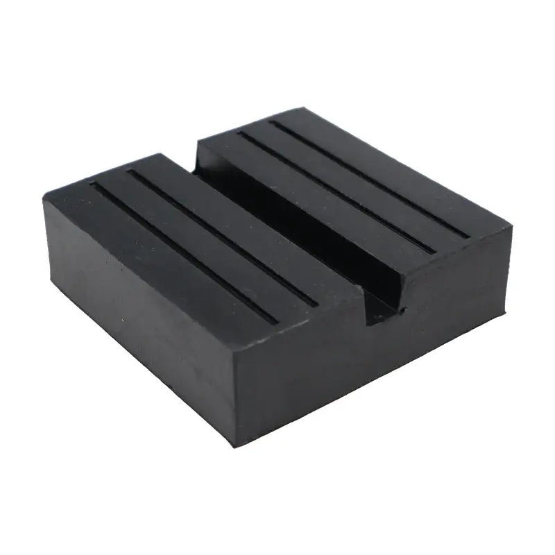 Thumbnail: Car Lift Jack Stand Rubber Pads Square Slotted Frame Rail Floor Jack Guard Adapt