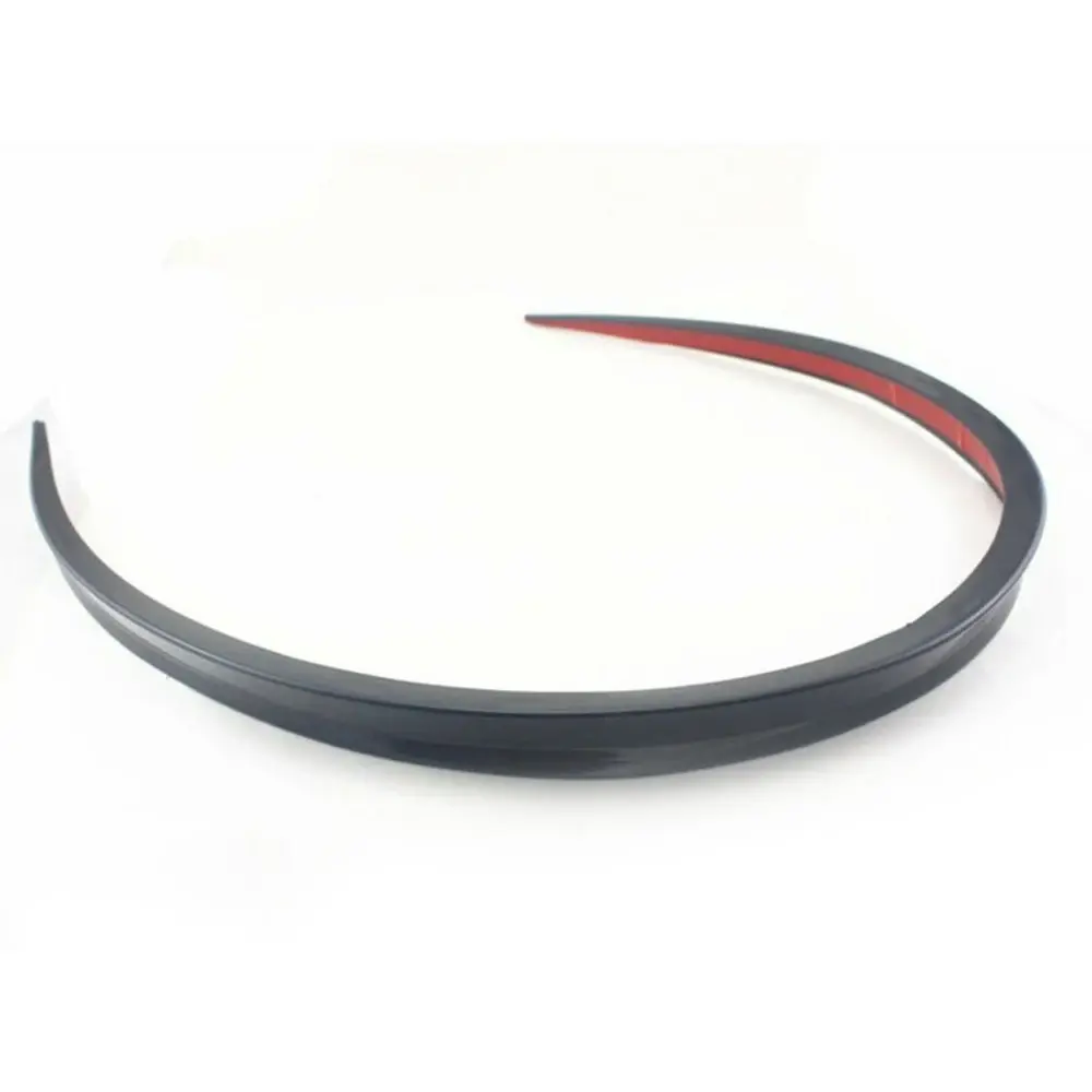 Soft Car Spoiler Sticker Trim Trunk Universal Wing 120cm Black Bonnet Hatch Gate