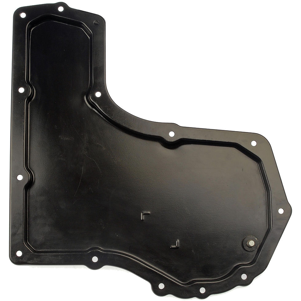 Thumbnail: Dorman 265-809 Transmission Oil Pan for Specific Models, Black Fits select:..