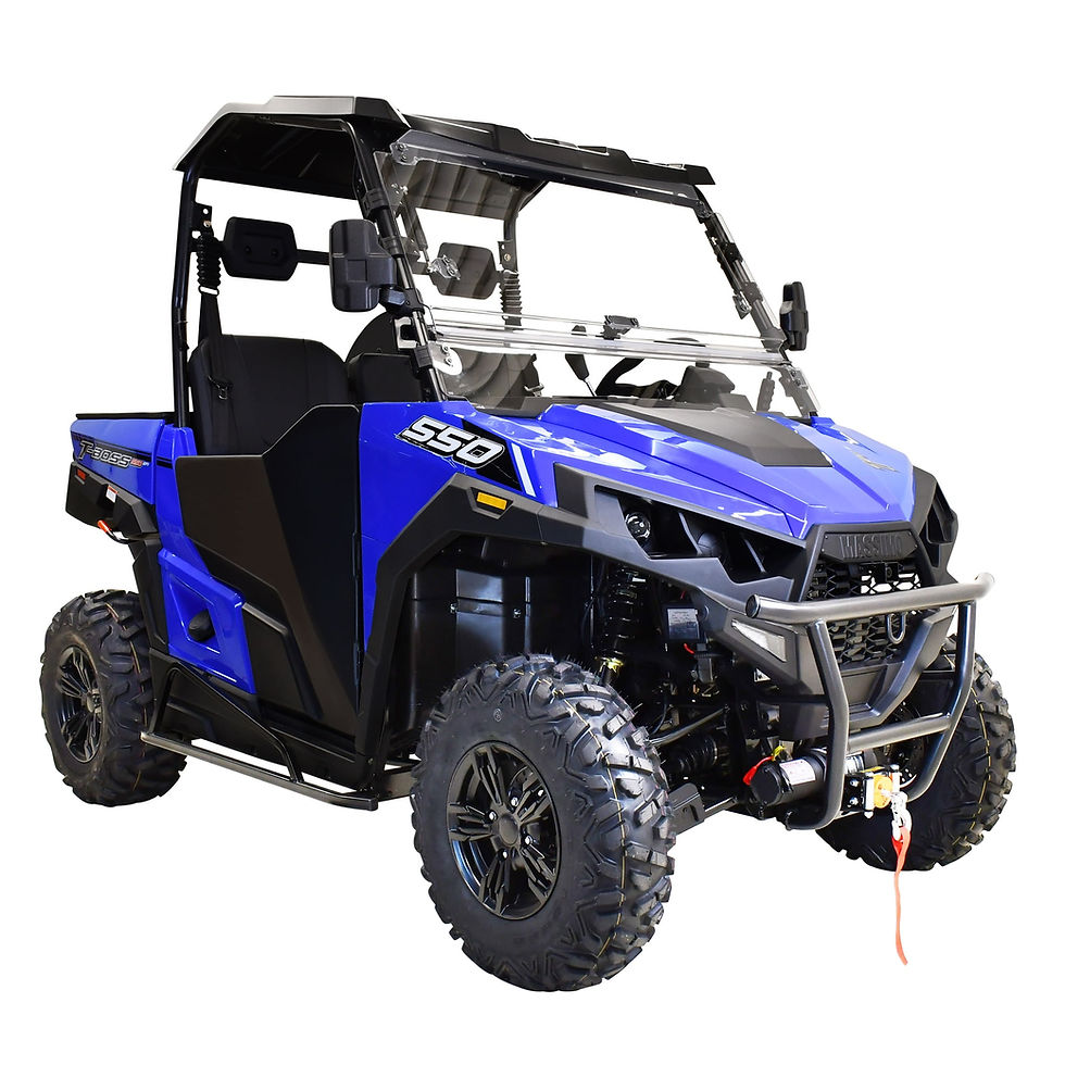 Thumbnail: Massimo T-Boss 550 Side by Side493cc 4WD UTV 33 HP with Touchscreen Display..
