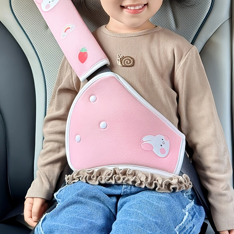 Car Seat Belt Shoulder,Belly Protector,Car Interior Accessories,Soft Easy to Rem