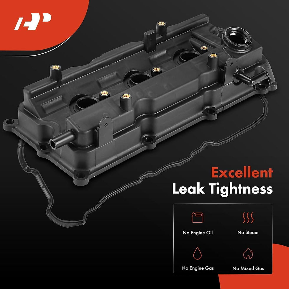 Thumbnail: A-Premium Left Right Engine Valve Covers with Gaskets Compatible with Nissa..