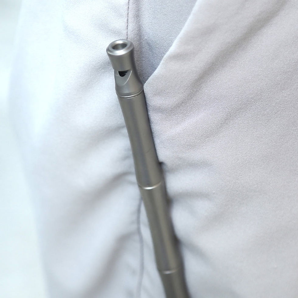 Thumbnail: Pen,Ti Alloy Tools Pen With Alloy Whistle Buzhi Ballpoint Pen Tools Pen Too..