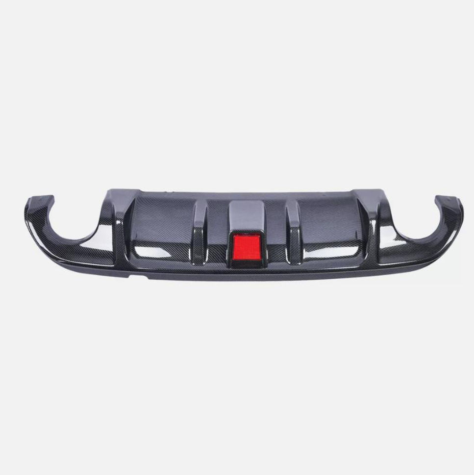 Thumbnail: For Infiniti Q50 2014-2017 Car Rear Diffuser Bumper Lip With Led Light + Trunk S