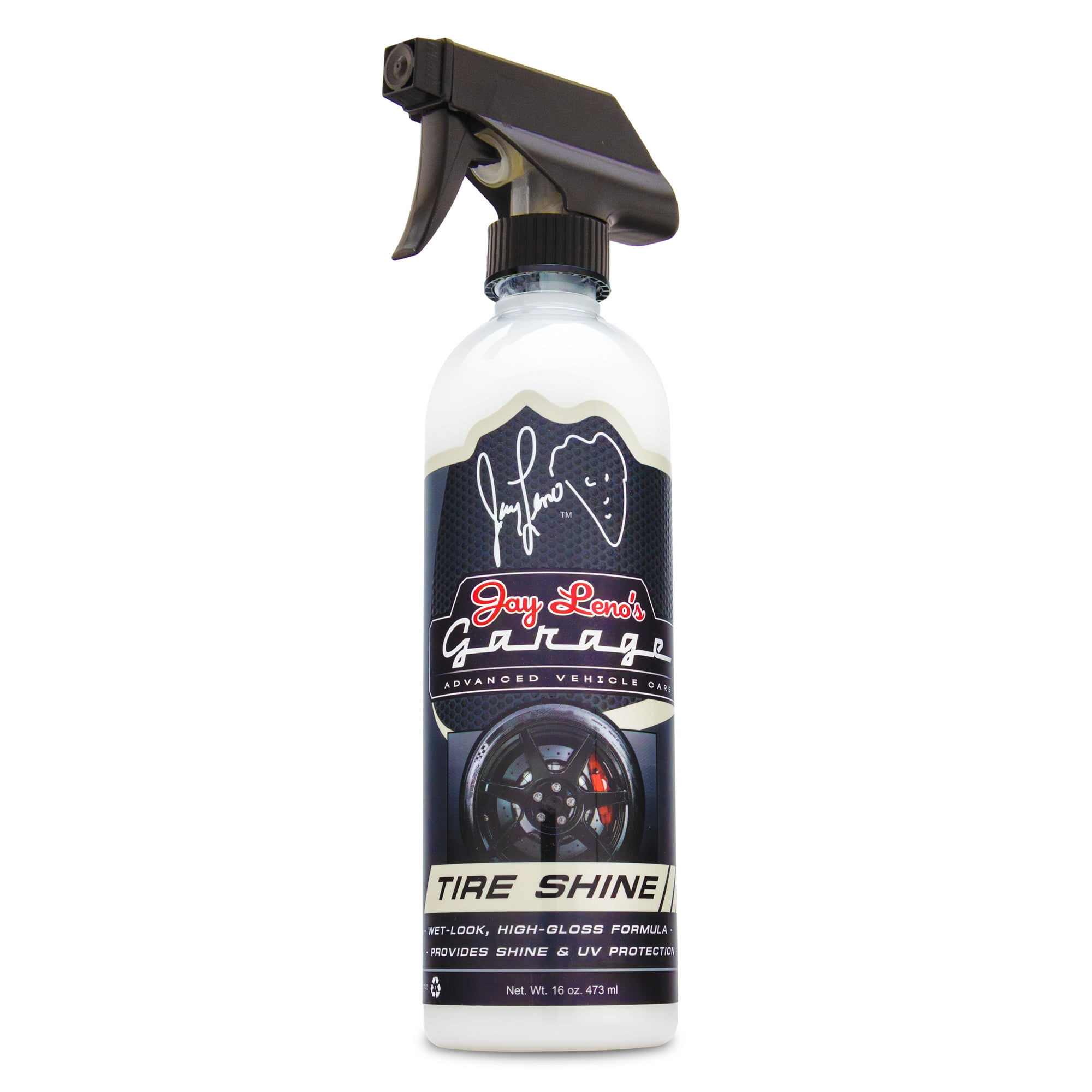 Jay Leno's Garage Tire Shine (16 oz) - Delivers a deep, lustrous shine to y..
