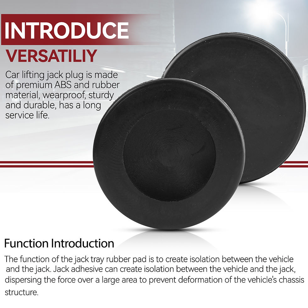 Thumbnail: Universal Bottle Jack Rubber Pad Anti-slip Adapter Support Block Car Lift Tool F