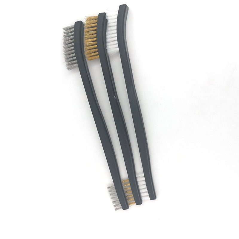 Thumbnail: Multipurpose Car Detailing Cleaning Tool Accessories Wire Brushes and 4 Nylon Pi
