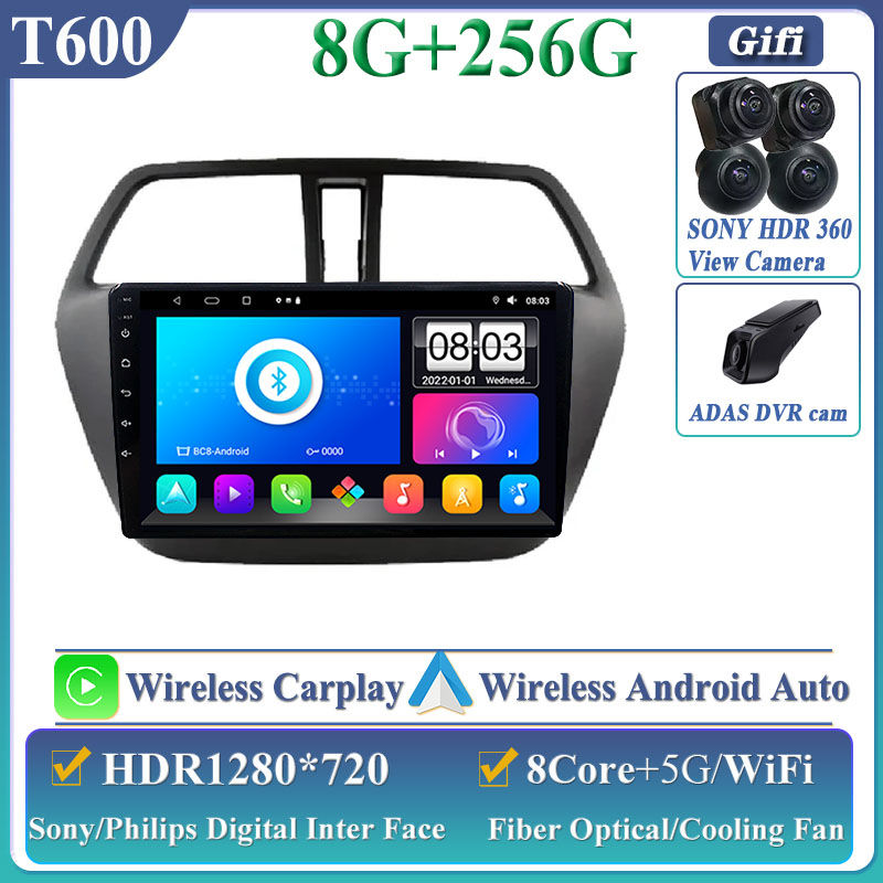 Thumbnail: Android 14 Multimedia For Suzuki SX4 2 S-Cross 2012 - 2016 Car Player GPS Stereo
