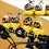 Thumbnail: Car Bicycle ornament Small Yellow Duck Airscrew Helmet Duck Ducky Bicycle Wind M