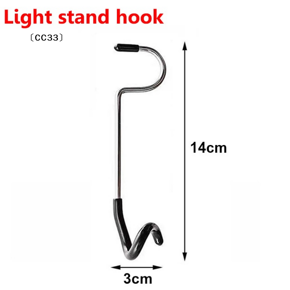 Thumbnail: Camping Light Pole Hook Stainless Steel Tent Pole Lamp Hook Multifunctional Outd