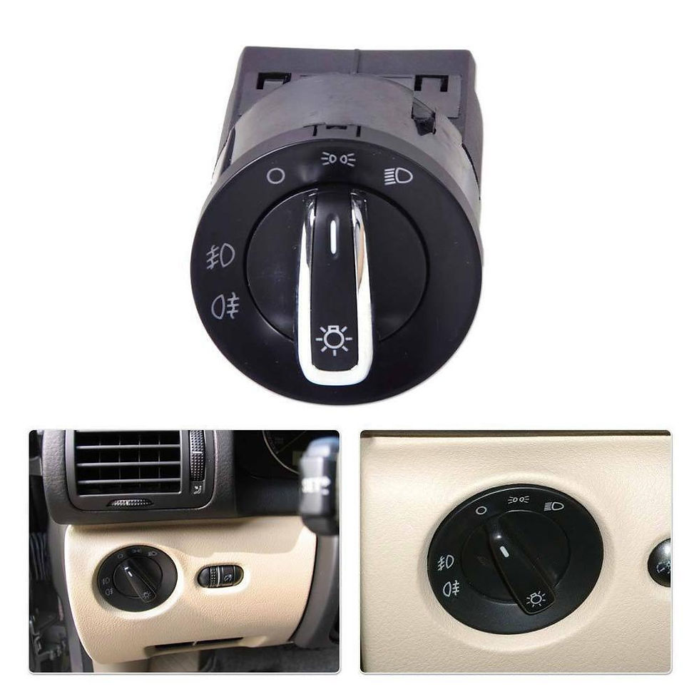 Thumbnail: 3BD941531 Car Lighting Accessories 13 PIN Car Fog Lamp Headlight Control Switch