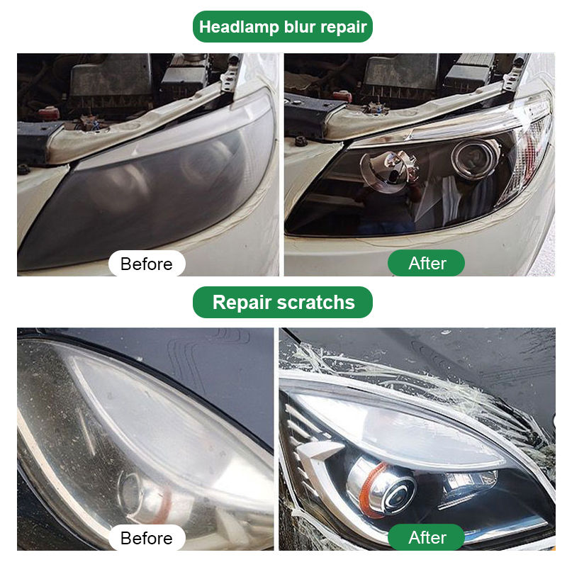 Thumbnail: Car Headlight Restoration Polishing Kits Headlamp Scratch Remover Repair Cleanin