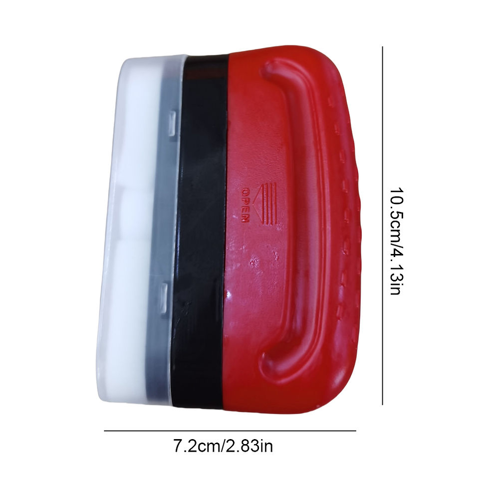 Thumbnail: Car Window Oil Film Remover Car Windshield Glass Cleaner Sponge Brush Car Glass