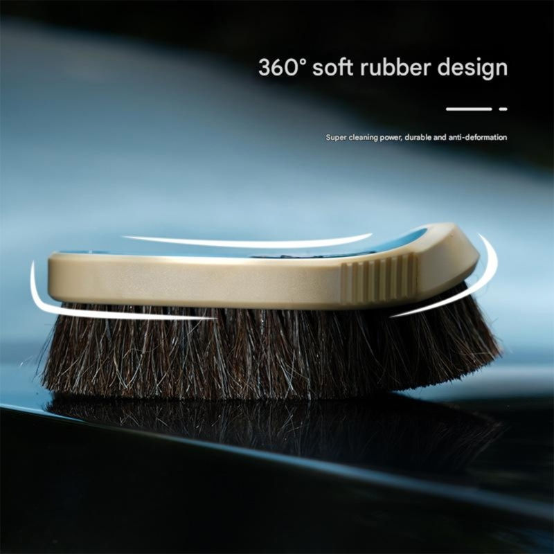 Thumbnail: Gentle Car Detailing Brush For Delicate Exteriors Permanent ABS Substance With T