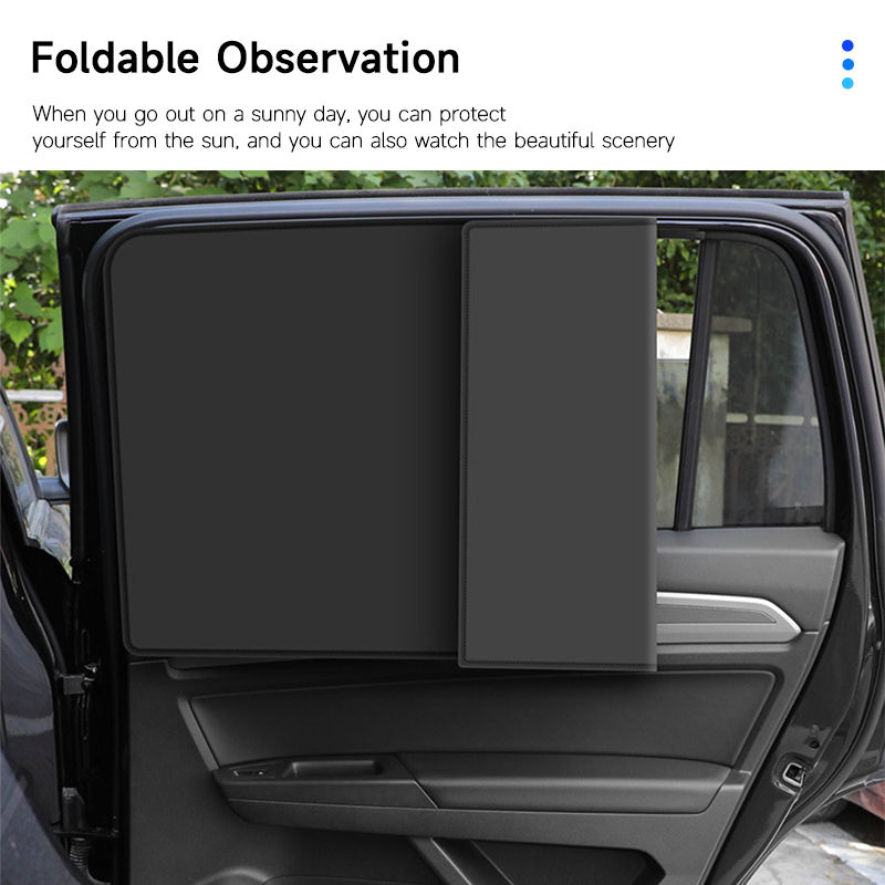 Thumbnail: BLALION Car Magnetic Sun Shade Cover Auto Front Rear Window Sun Shade UV Protect
