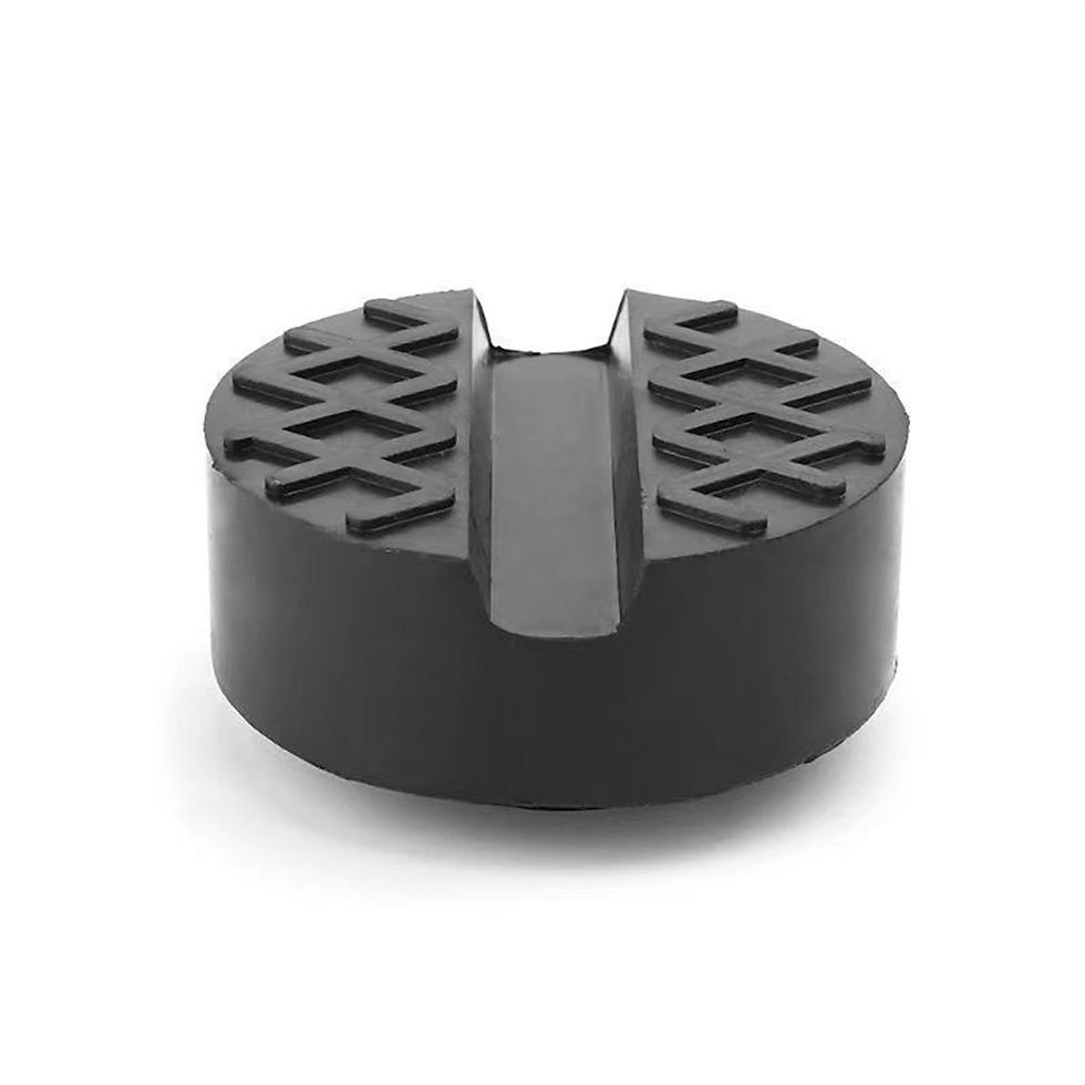 Thumbnail: Car Lift Jack Stand Rubber Pads V-groove Car Jack Rubber Pad Anti-slip Rail Prot