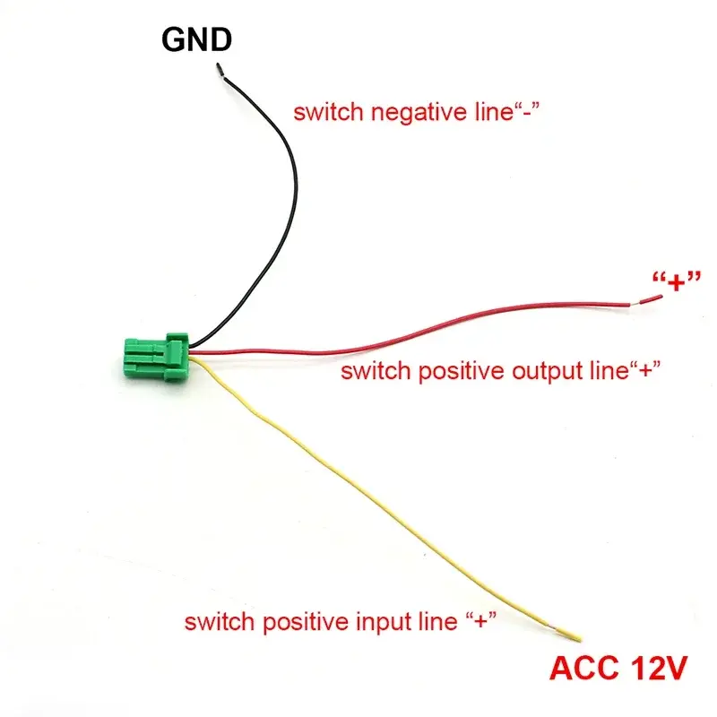 Thumbnail: 1PC Car turbocharged passenger ejection pushbutton switch with wire for Volkswag