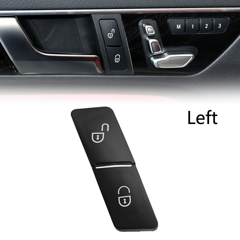 Car Front Left Door Lock Unlock Switch Button Cover 2049058402 For Mercedes W212