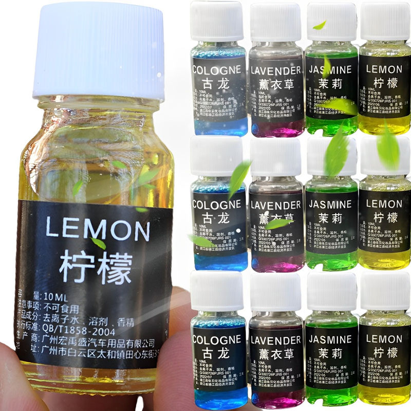 10ml Car Perfume Refill Air Freshener Natural Plant Essential Oil Aroma Diffuser
