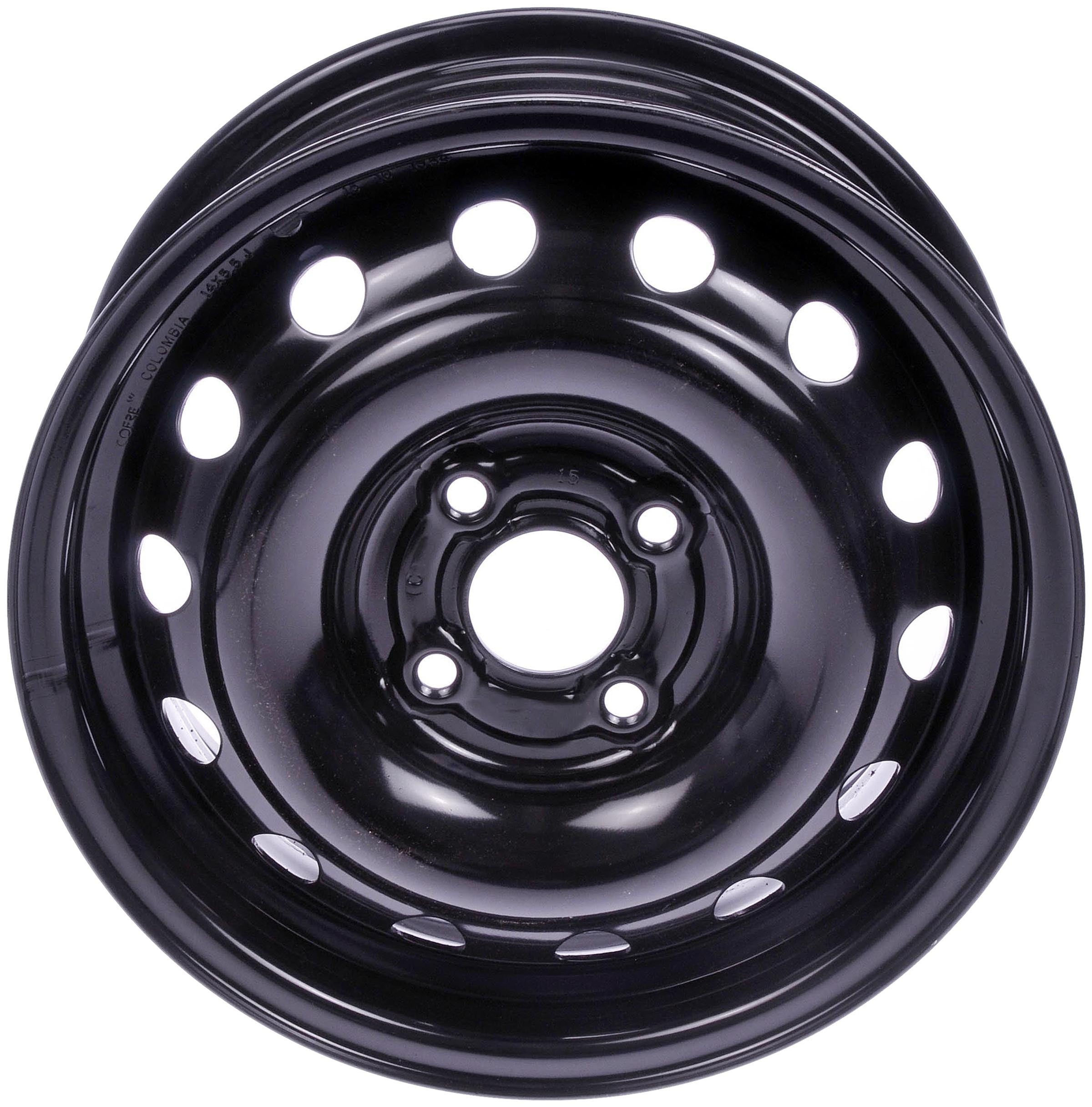 Dorman 939-162 Steel 14" Wheel Rim 14 x 5.5-inch 4-Lug Black, for Specific ..