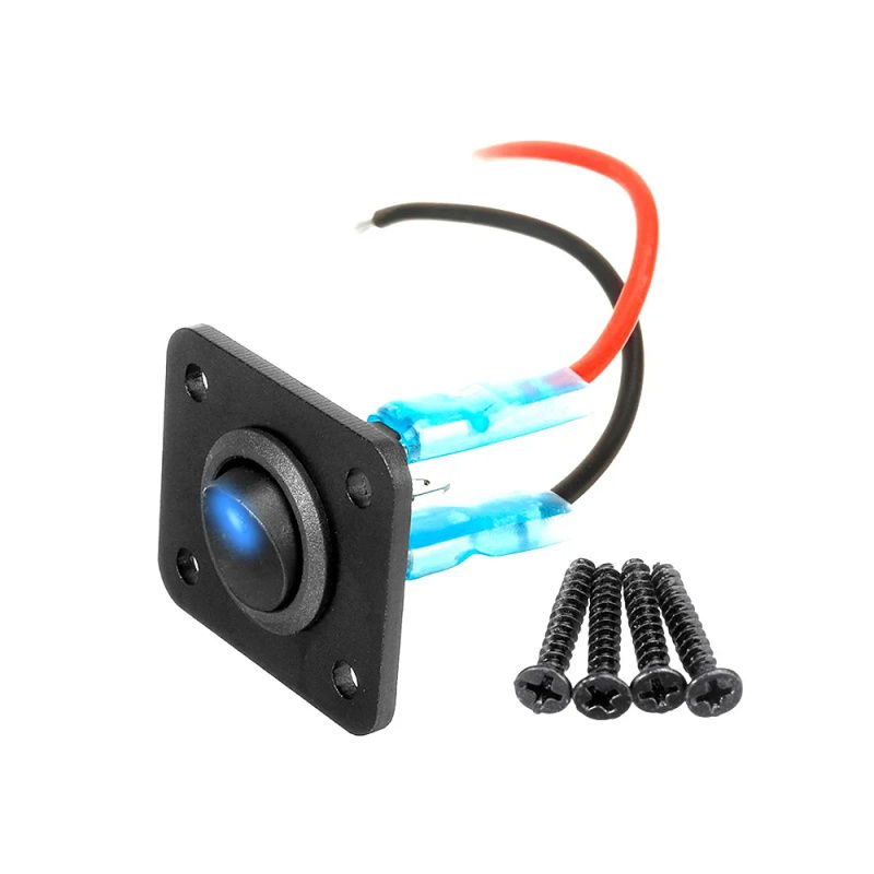 Thumbnail: 12V Multi-Functional 1-4 Gang Rocker Toggle Control Button Switch Panel Car Boat