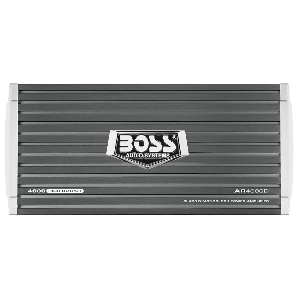 Thumbnail: BOSS Audio Systems AR4000D Monoblock Amplifier - 4000 Watt Amp, Class D Car..