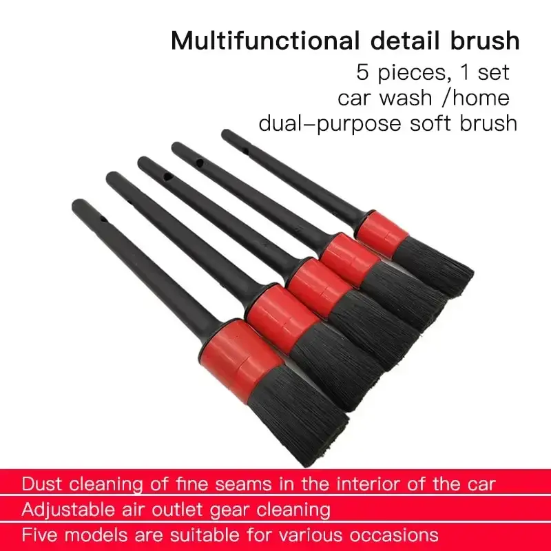 Thumbnail: Car Wash Brush Detail Small Automotive Interior Cleaning Tools Air Conditioner A