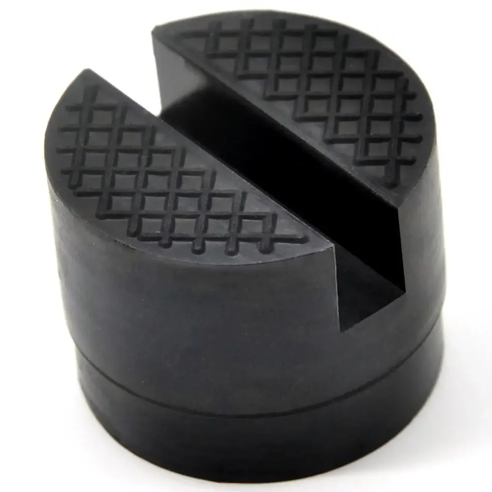 Thumbnail: Floor Slotted Car Jack Rubber Pad Frame Protector Adapter Jacking Tool Pinch Wel